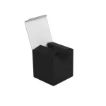 11x11x11 cm Ofset Kupa Bardak Kutusu - Siyah