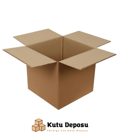25x25x25 cm Çift Oluklu E-Ticaret Kutusu