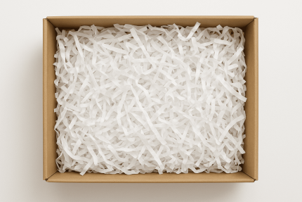 Beyaz Kırpık Kâğıt | Hediye Paketleme ve Koli Dolgu Malzemesi 1 kg