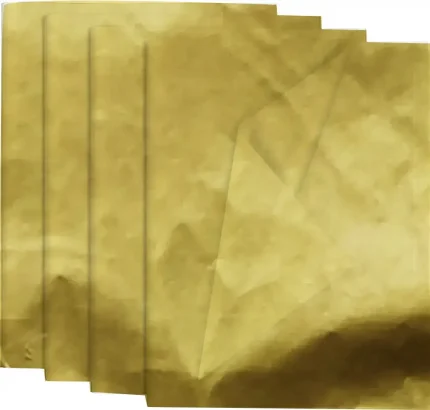 50x70 Altın Renk Pelur Kağıt