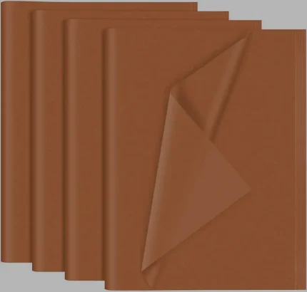 50x70 Kahverengi Renk Pelur Kağıt