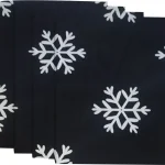 50x70 Siyah Kar Desenli Pelur Kağıt