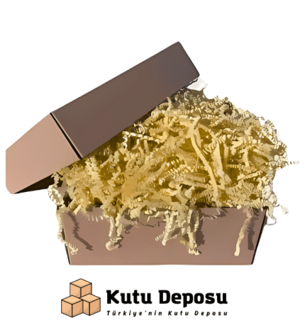 Krem Kırpık Kağıt Dolgu Malzemesi (1kg)