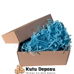 Açık  Mavi Kırpık Kağıt Dolgu Malzemesi (1kg)