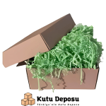 Mint Yeşili Kırpık Kağıt Dolgu Malzemesi (1kg)