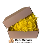 Sarı Kırpık Kağıt Dolgu Malzemesi (1kg)