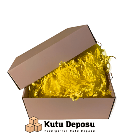 Sarı Kırpık Kağıt Dolgu Malzemesi (1kg)