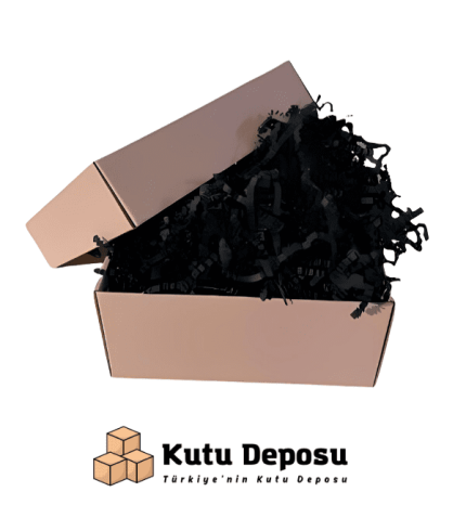 Siyah Kırpık Kağıt Dolgu Malzemesi (1kg)