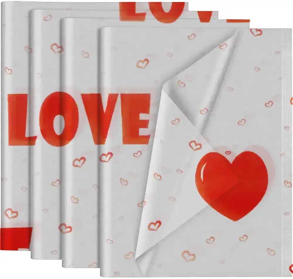 love-1.webp 50x70 Beyaz Kalp Desenli Pelur Kağıt - Görsel 1