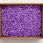 Mor Kırpık Kâğıt | Şık Hediye Paketleme ve Kutu Dolgu Malzemesi