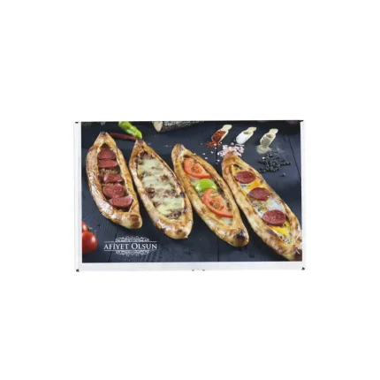 Pide Kutusu 24,5×17×4,6 cm – Gıdaya Uygun Karton