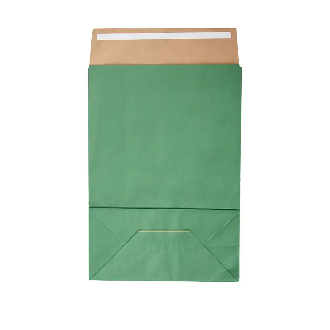 yesil_kraft.webp 25x35x12 Hediyelik Kraft Zarf Yeşil - Görsel 1