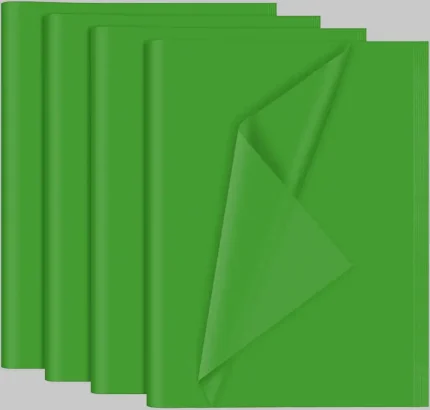 50x70 Fıstık Yeşili Renk Pelur Kağıt